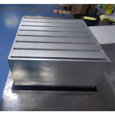 Filtro de banco V com estrutura de aço galvanizado